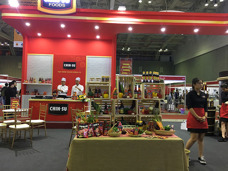 Gian hàng Chinsu Foods tại Việt Nam PFA 2019 - Ảnh Ngọc Hân