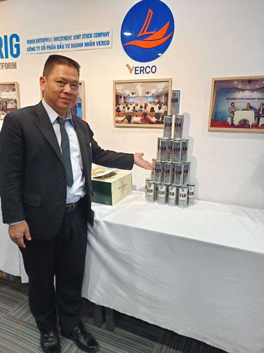 Ông Nguyễn Minh Luân - CEO Logistics Phong Phú Vina tại lễ kỷ niệm