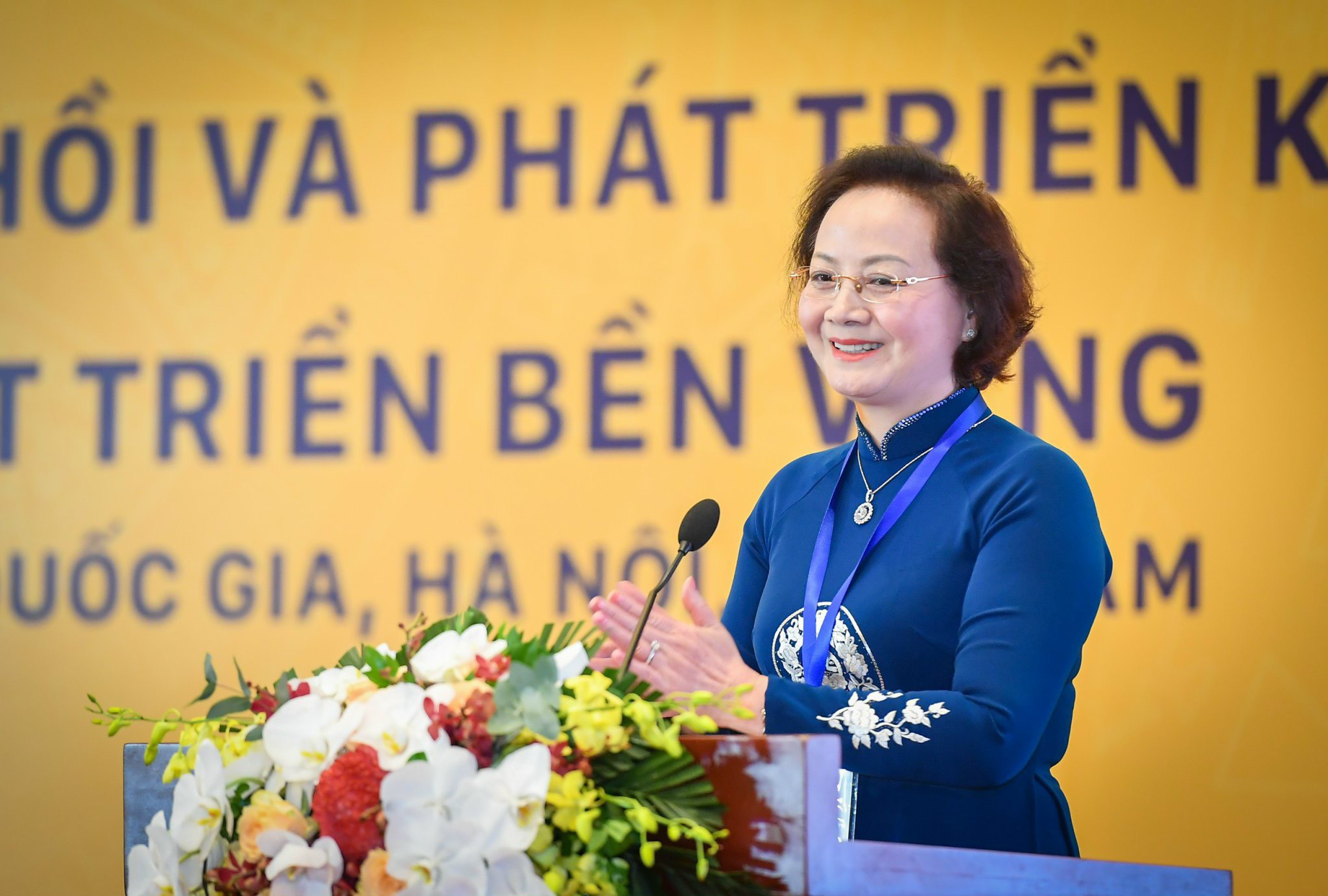 Bộ trưởng Bộ Nội vụ Phạm Thị Thanh Trà phát biểu Khai mạc Hội nghị thường niên EROPA năm 2023.