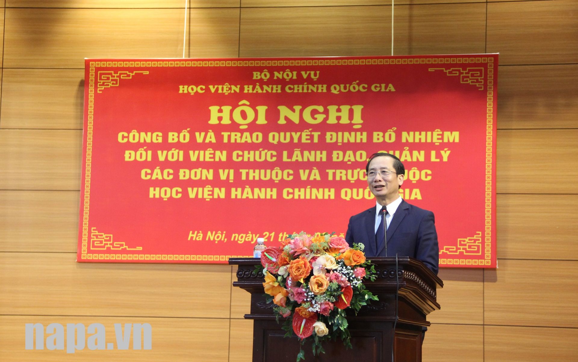 PGS.TS Nguyễn Bá Chiến phát biểu tại Hội nghị