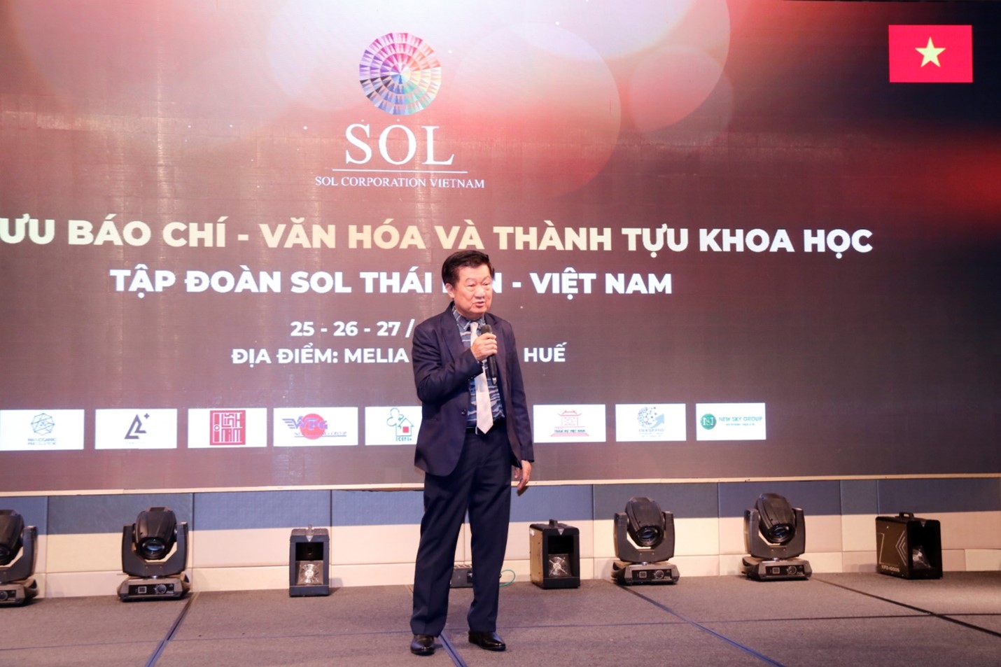 Tiến Sĩ Pichait Palanugool - Chủ tịch Bangkok Assay, Giám đốc điều hành Công ty TNHH AD Nano phát biểu tại chương trình