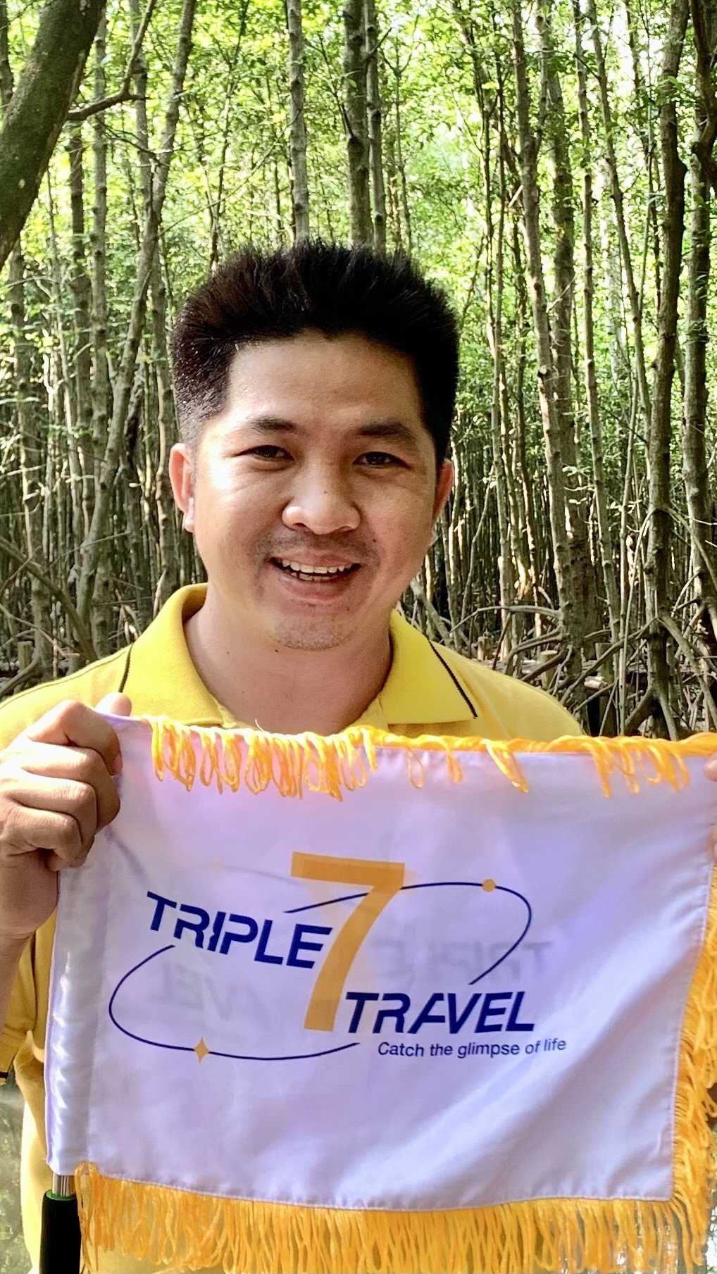 Ông Lâm Văn Diệp, Giám đốc Công ty TNHH Triple 7 travel