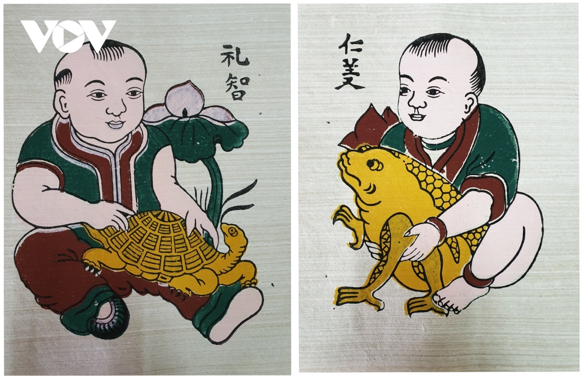 favourite folk woodcut paintings during the tet holiday in vietnam picture 8