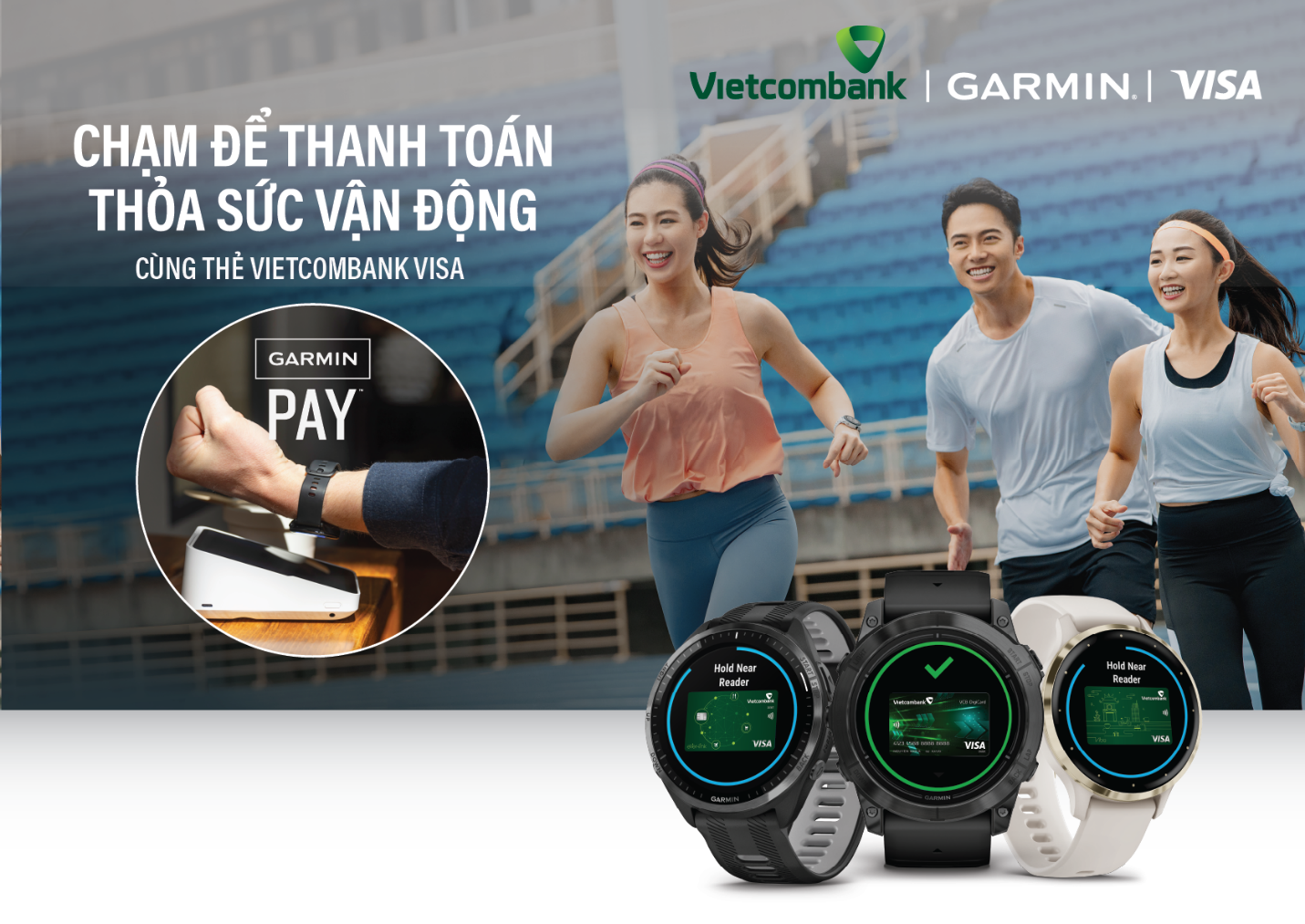 A person and person running with smart watches

Description automatically generated