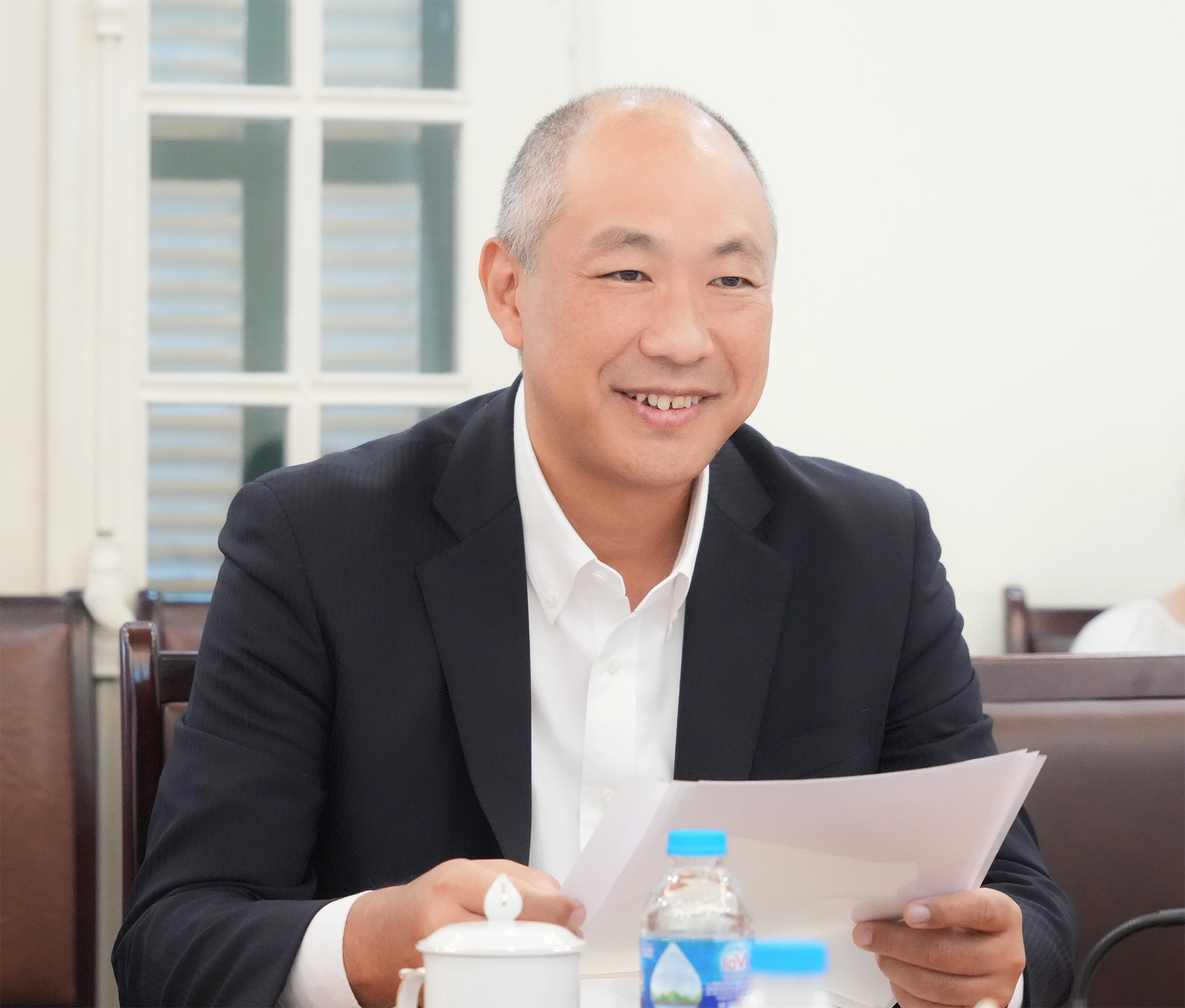 Ông Kojima Masao, Tổng phụ trách khu vực Việt Nam kiêm Tổng Giám đốc điều hành đại diện đoàn MUFG Hà Nội