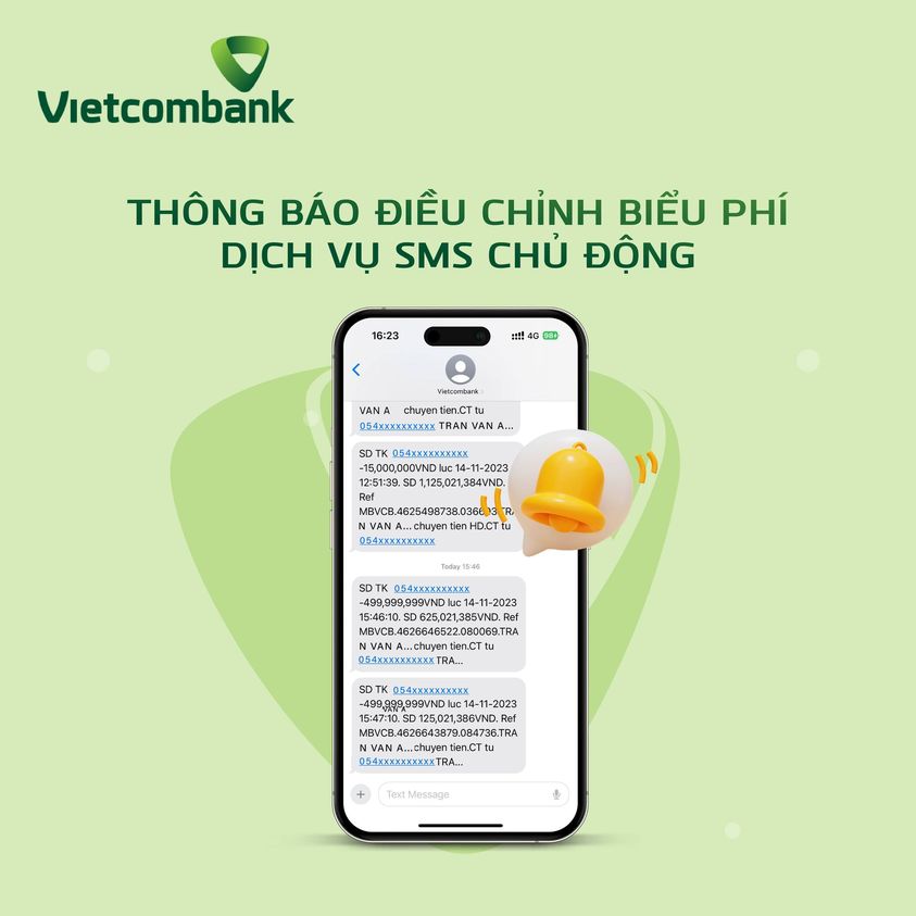 Cách nạp tiền điện thoại qua SMS Banking