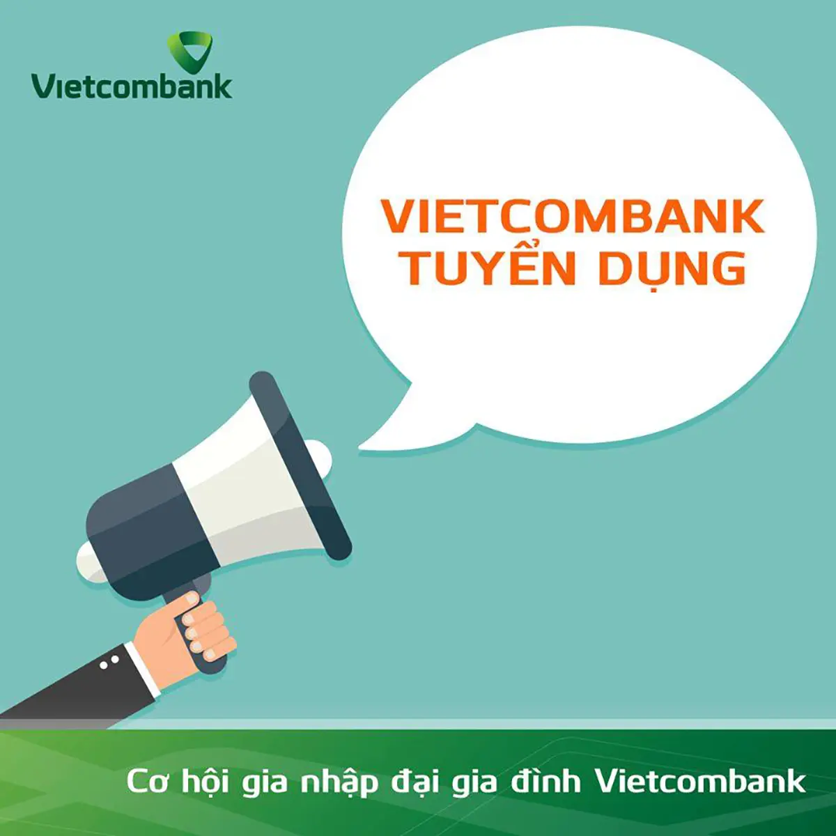 Vietcombank tuyển 93 nhân sự tại các chi nhánh