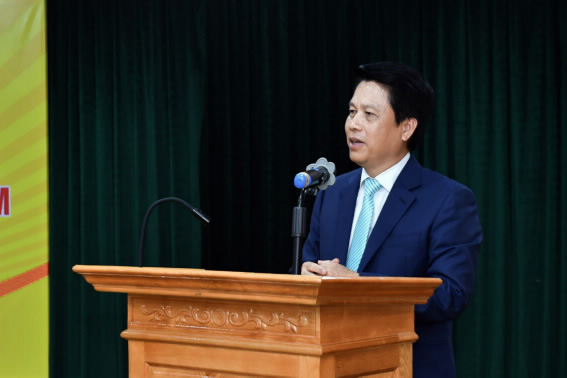 Phó Thống đốc NHNN Phạm Tiến Dũng phát biểu tại buổi lễ
