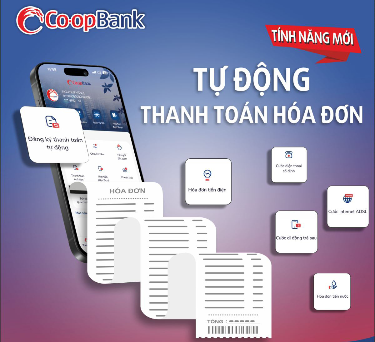 ứng dụng Co-opBank Mobile Banking