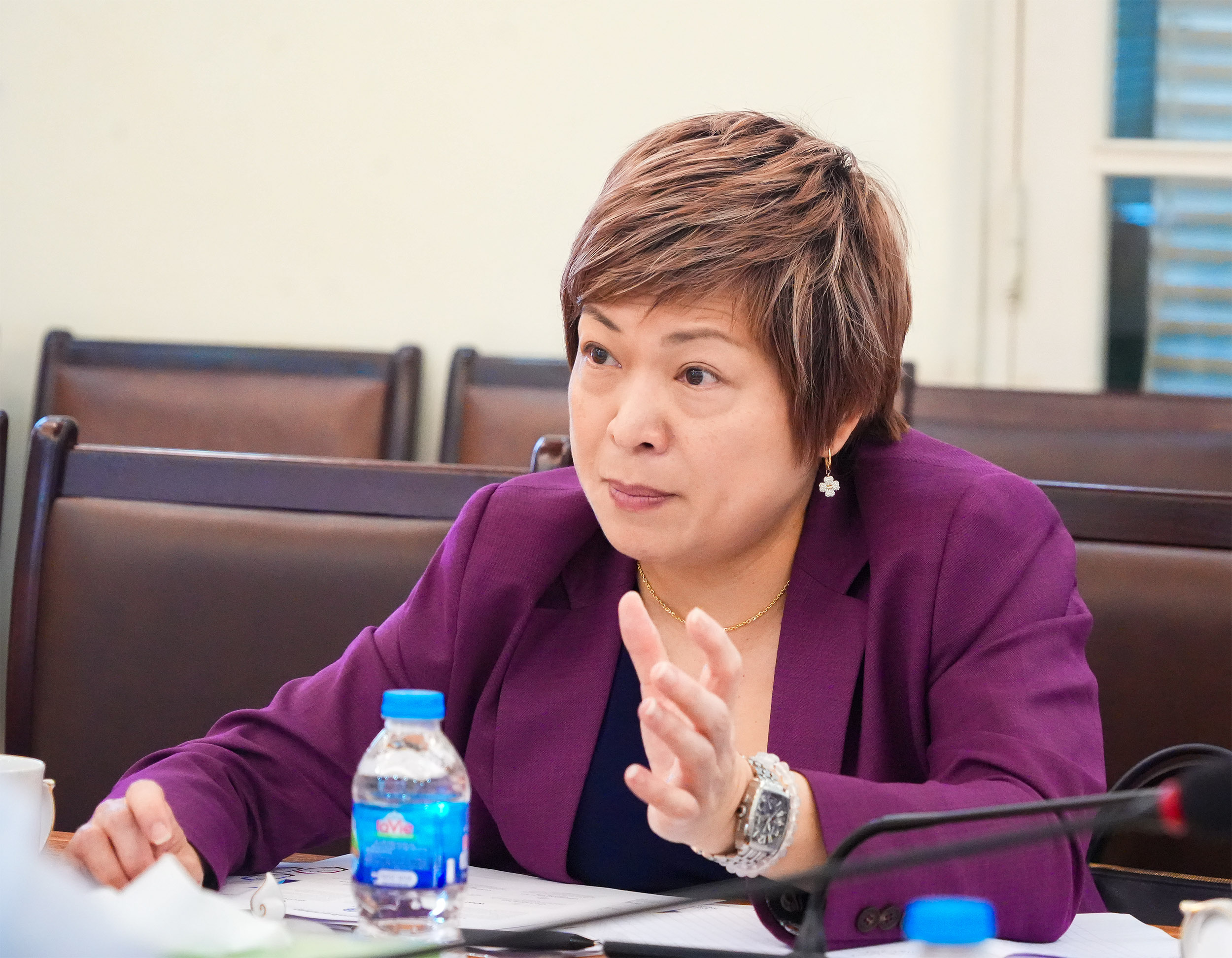 Bà Lim May May - Giám đốc điều hành Hiệp hội Pháp chế Quốc tế (ICA - Singapore