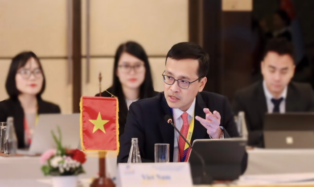 Phó Thống đốc Phạm Quang Dũng phát biểu tại Hội nghị SLC 2024