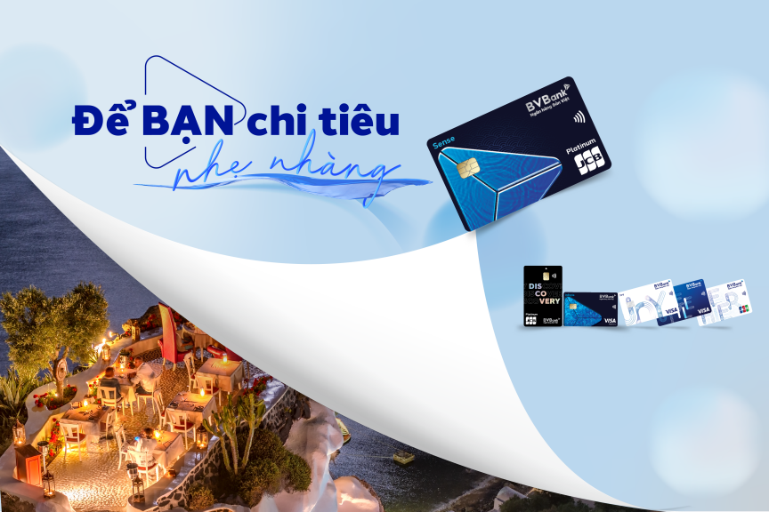 Để khách hàng chi tiêu nhẹ nhàng hơn với bộ thẻ tín dụng mới từ BVBank