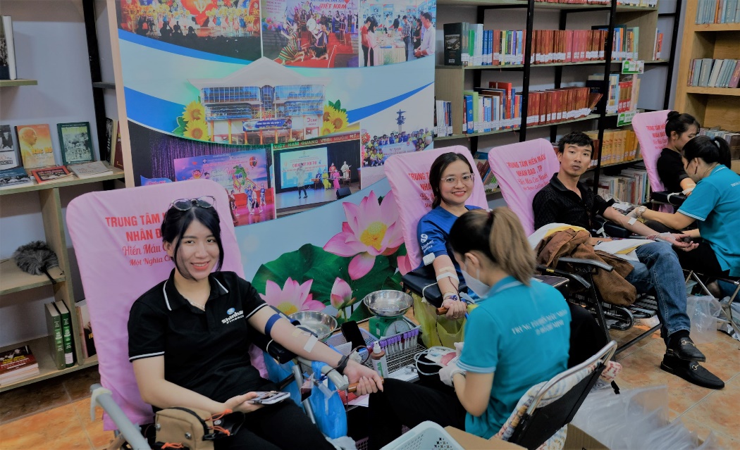 2024 là năm thứ 5 Shinhan Finance đồng hành cùng các cơ quan, đoàn thể tổ chức chuỗi Chương trình Hiến máu Nhân đạo