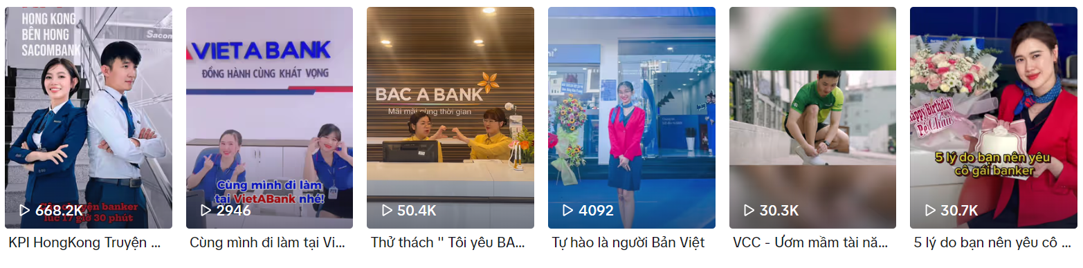 Xuất hiện nhiều video triệu view trong cuộc thi sáng tạo video TikTok: Tự hào Banker
