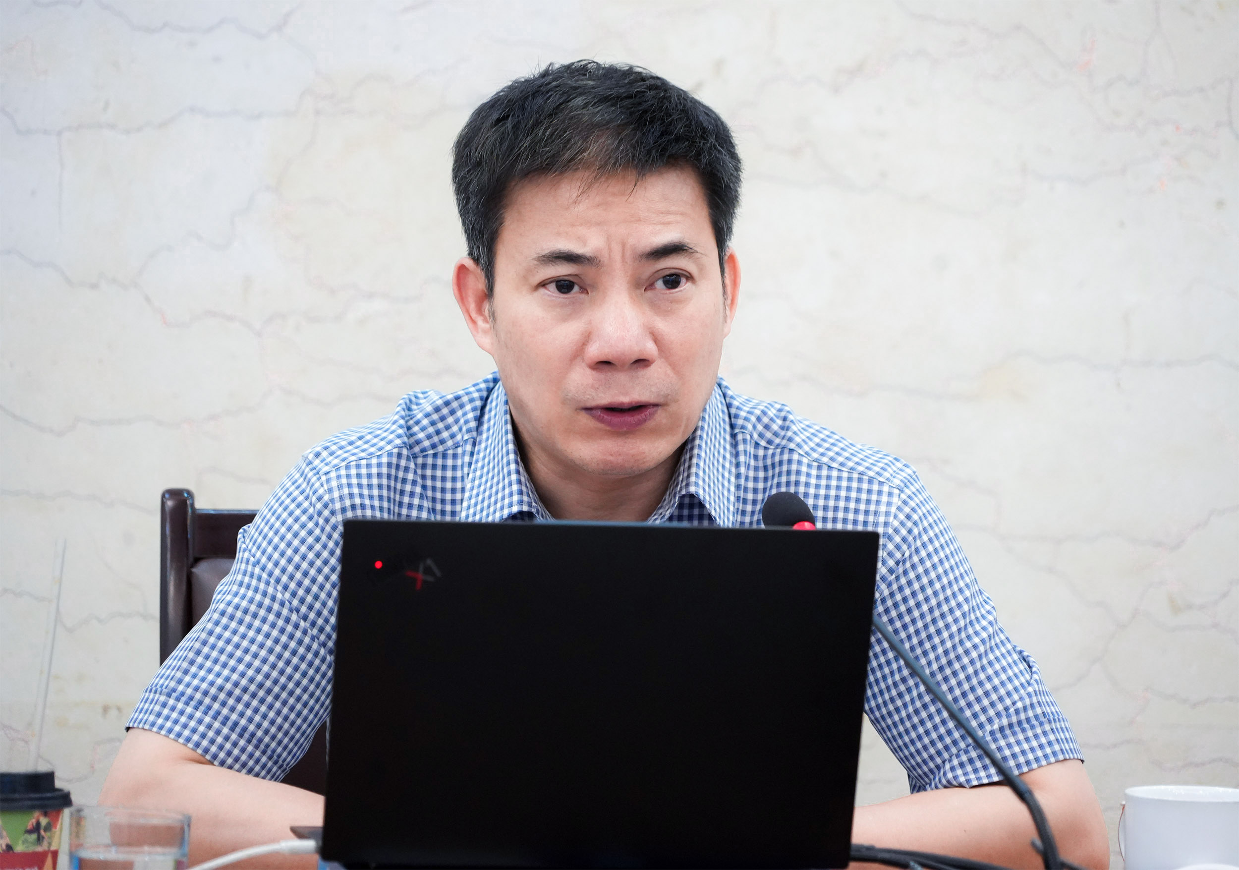 Ông Nguyễn Hồng Hải - Cục trưởng Cục Đăng ký Quốc gia Giao dịch bảo đảm, Bộ Tư pháp