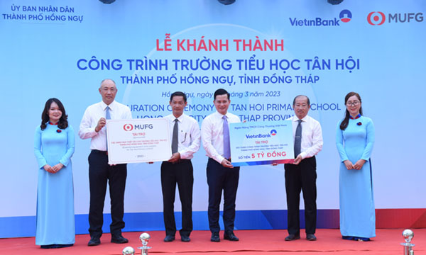 Khanh thanh Truong Tieu hoc Tan Hoi do VietinBank va MUFG Bank 1