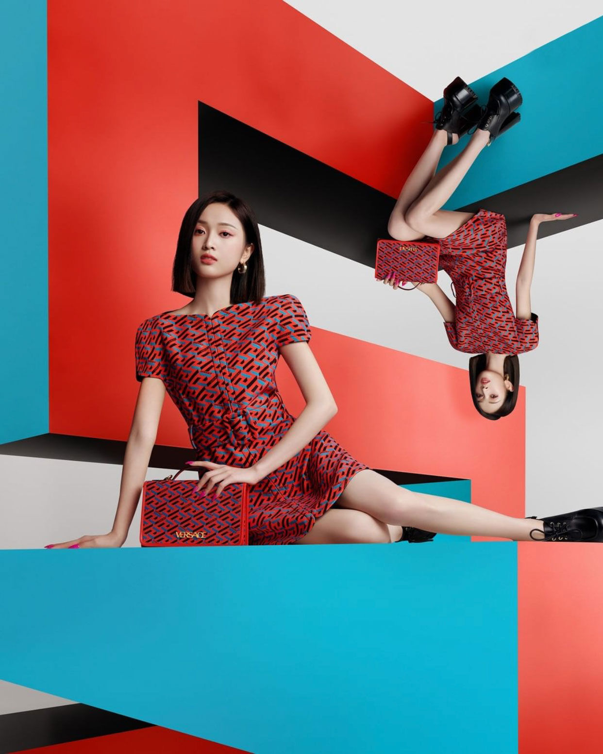 Versace đưa Ngô Tuyên Nghi lên chiến dịch quảng cáo Thu Đông 2021 toàn cầu