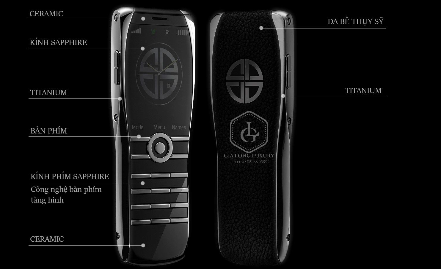 XOR TITANIUM CLASSIC 3G - Gia Long Luxury