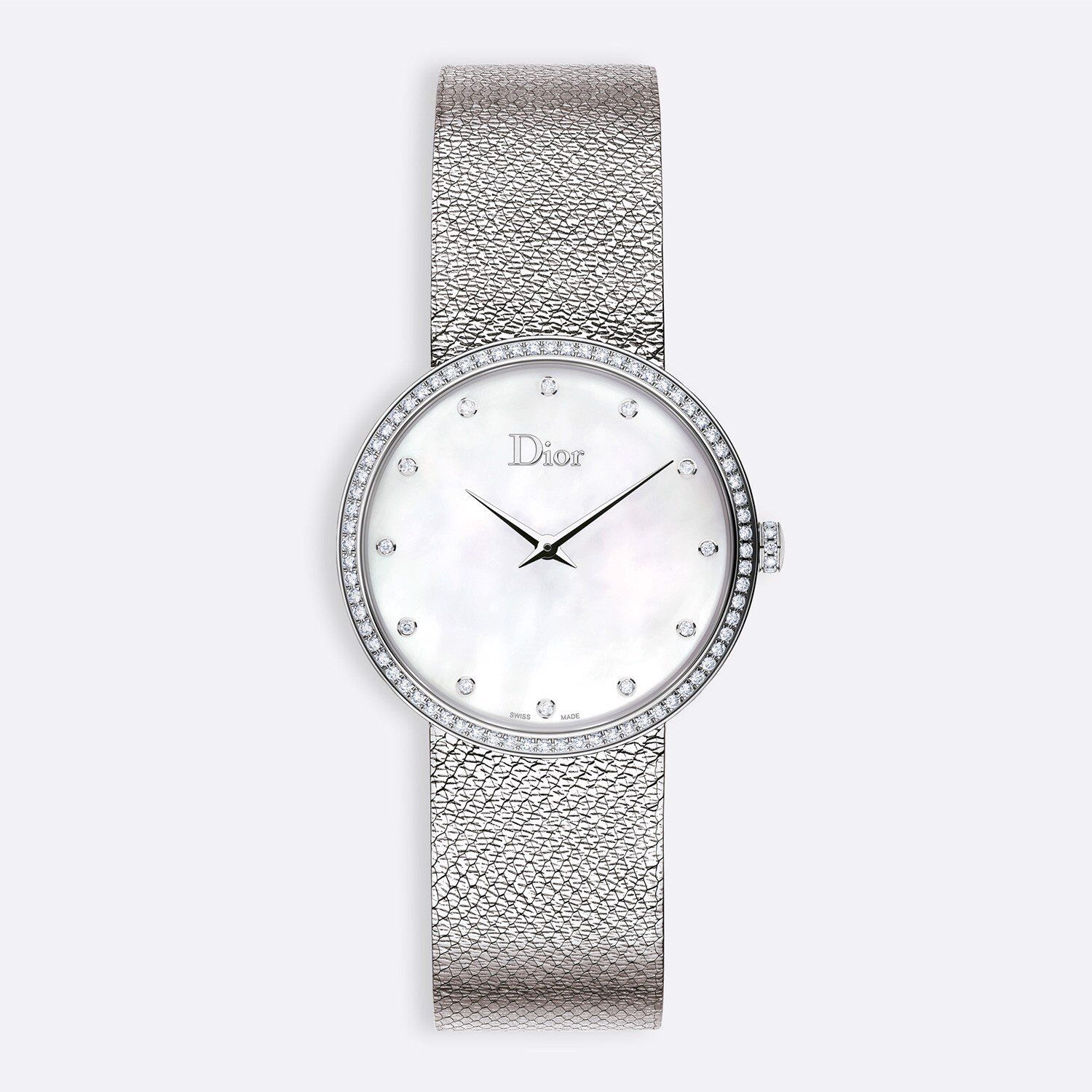 Đồng hồ nữ La D de Dior Satine White Dial Ø 36mm – HARRY&amp;Co.