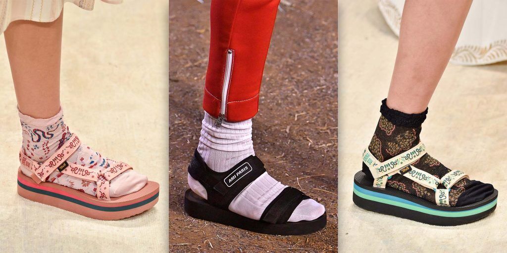 xu hướng giày sandals hè 2019