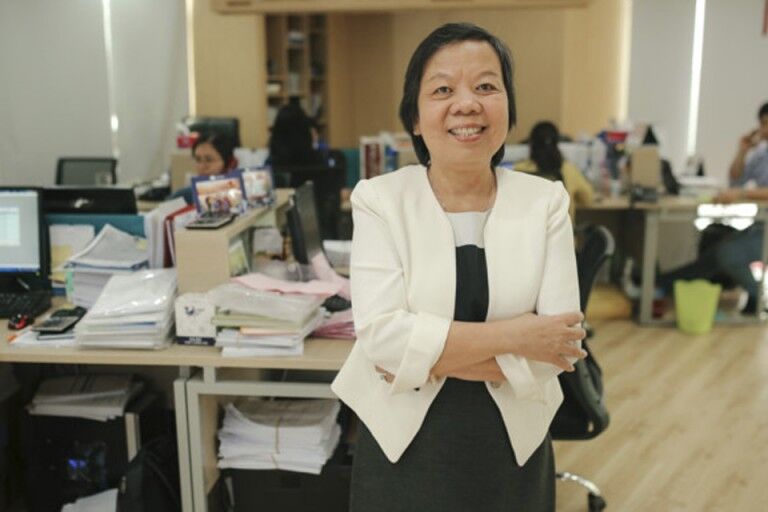 Bà Trương Thị Lệ Khanh – Chủ tịch HĐQT, Tổng giám đốc Công ty Cổ phần Vĩnh Hoàn (Nguồn: BizLive)