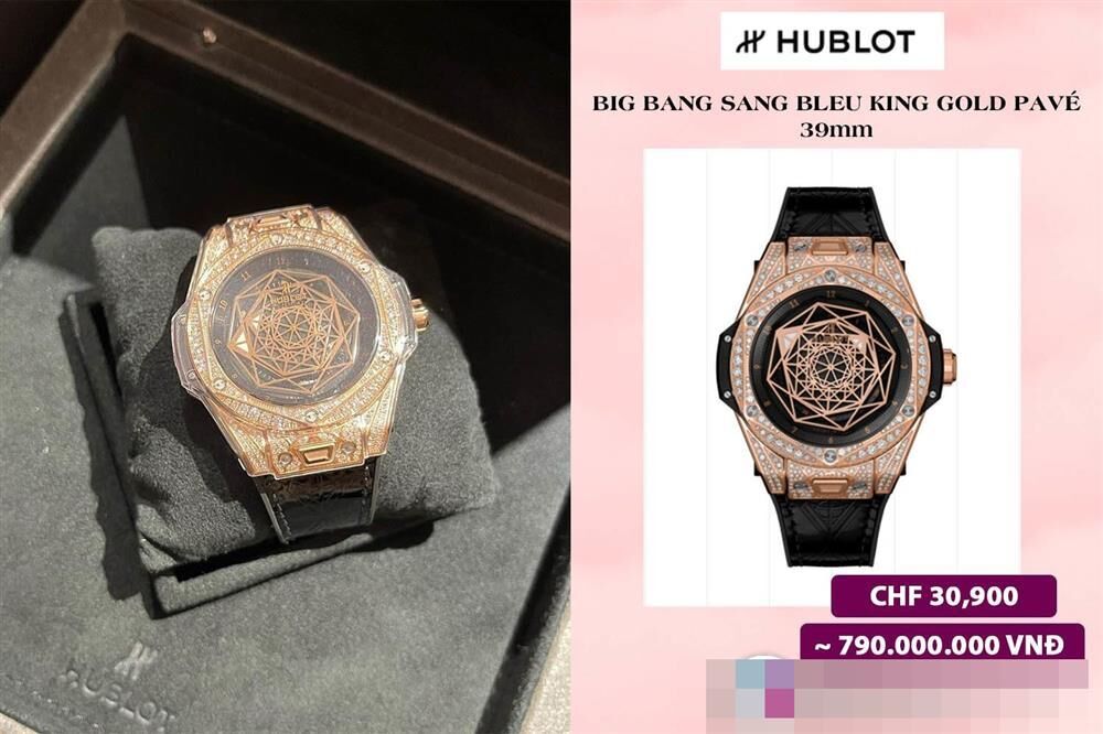 Hari Won được tặng đồng hồ Hublot