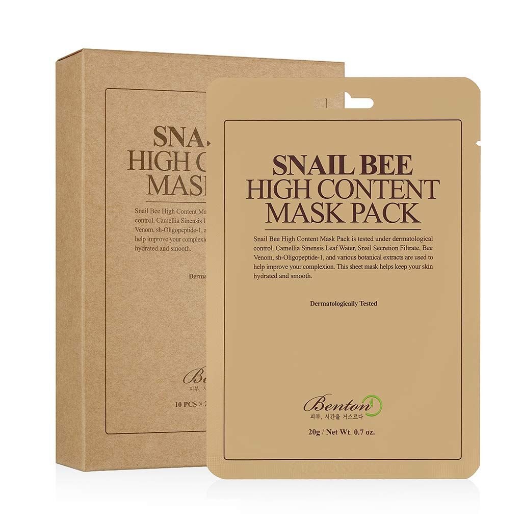Mặt nạ miếng Benton Snail Bee High Content Mask