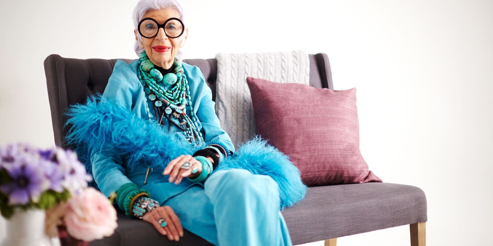 Iris Apfel - Người mẫu 100 tuổi