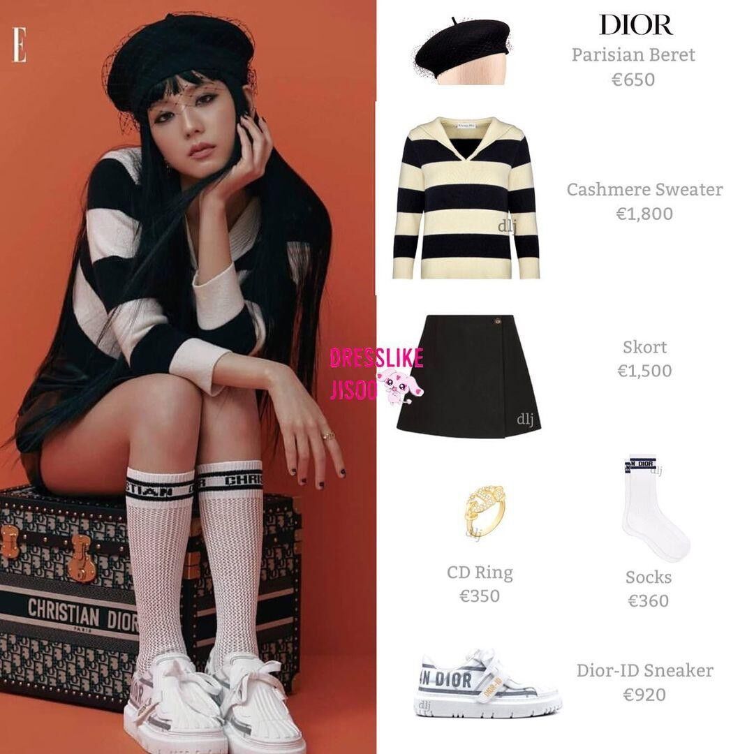 Bóc giá BST Dior Fall 2021 lấy cảm hứng từ Jisoo-4