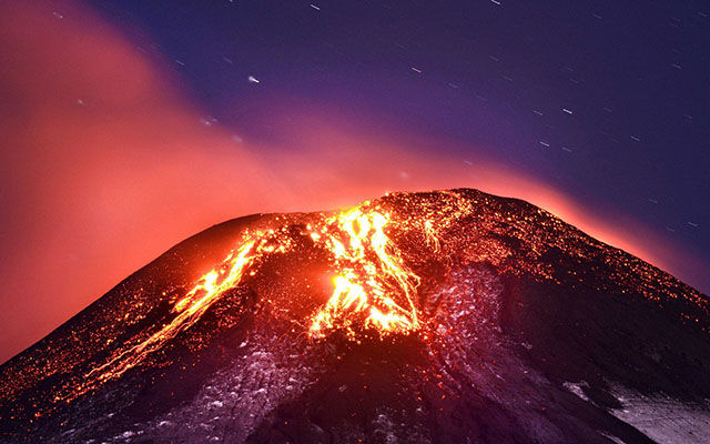Núi lửa Villarrica - Chile