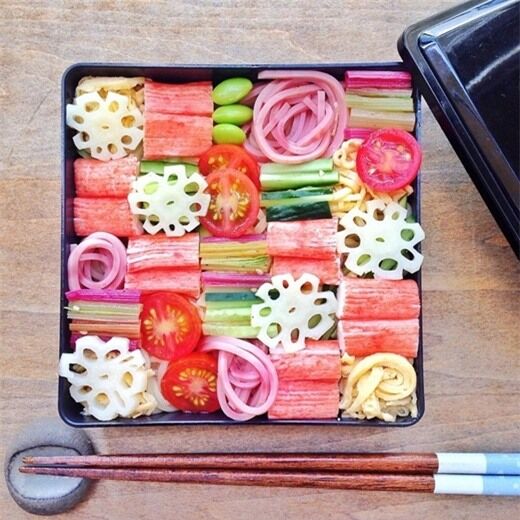 Mosaic sushi - bức tranh tuyệt đẹp của ẩm thực Nhật Bản-10