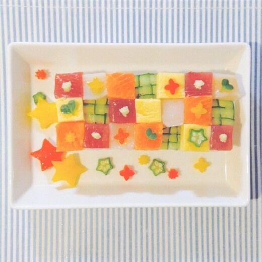 Mosaic sushi - bức tranh tuyệt đẹp của ẩm thực Nhật Bản-11
