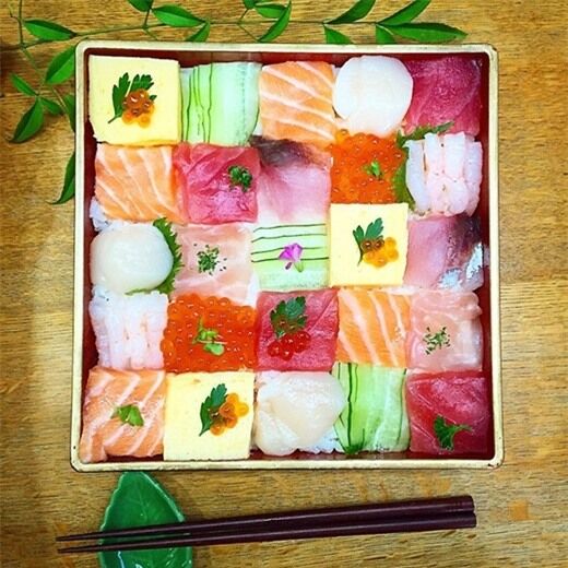 Mosaic sushi - bức tranh tuyệt đẹp của ẩm thực Nhật Bản-15