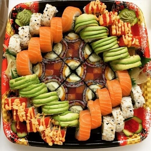 Mosaic sushi - bức tranh tuyệt đẹp của ẩm thực Nhật Bản-16