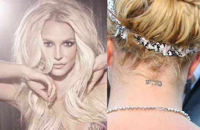 “Giải mã” ý nghĩa hình xăm sau gáy của Britney Spears-2
