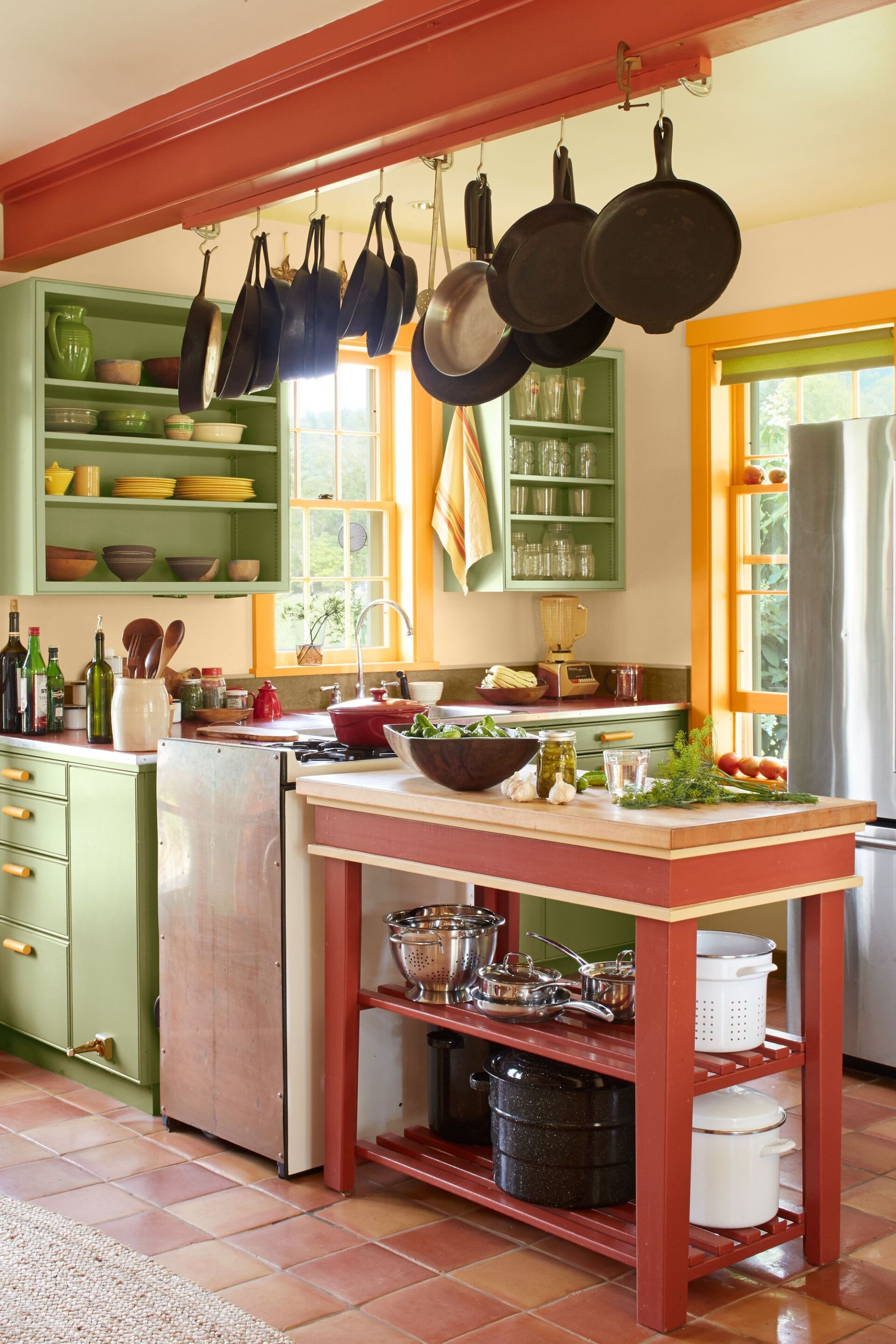 Nét đẹp cổ điển của những phòng bếp thiết kế theo phong cách Vintage-5