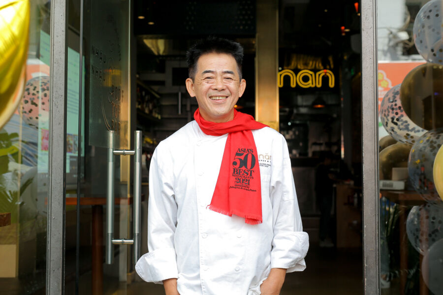 Ông Peter Cuong Franklin - người sáng lập nhà hàng Anan Saigon.