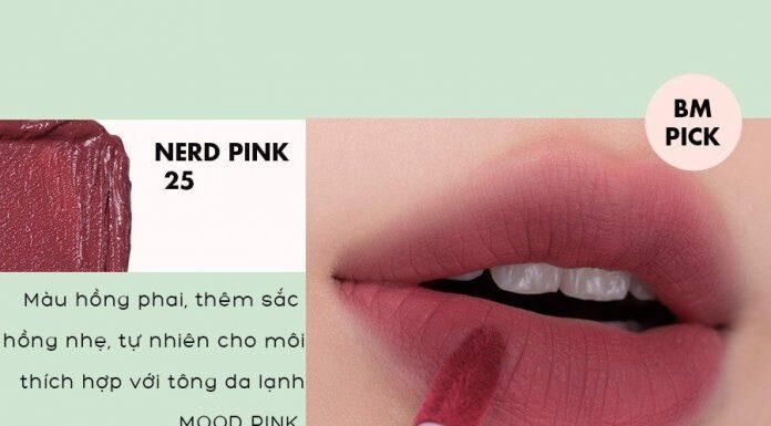 Romand Zero Velvet Tint Vintage Filter Nerd Pink – sắc hồng tím cuốn hút, kiêu sa