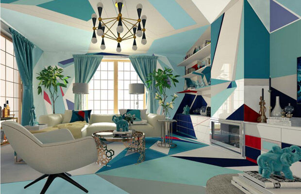 Color Block - Xu hướng thiết kế nội thất đa sắc màu-4