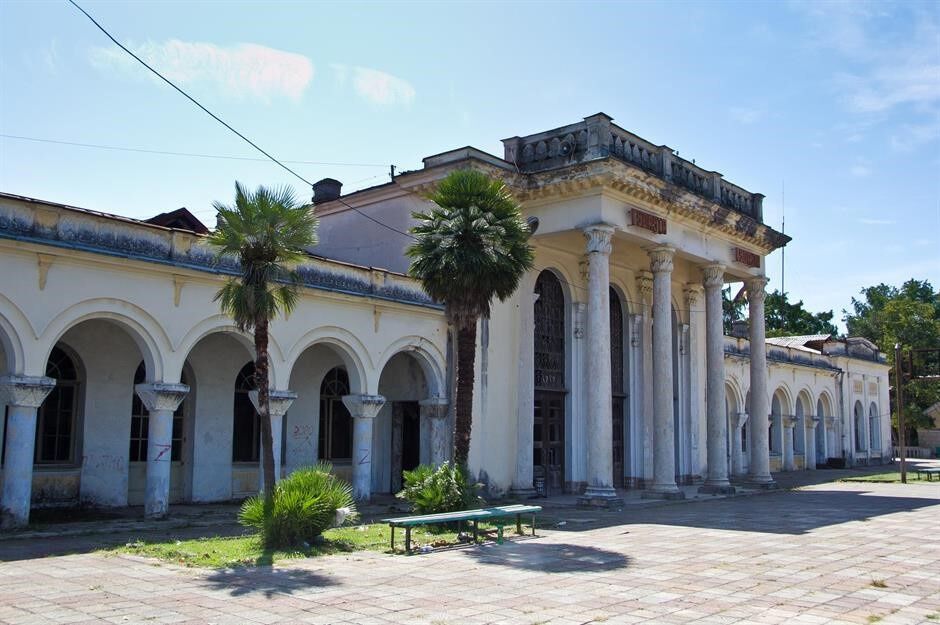 Nhà ga Gudauta, Abkhazia