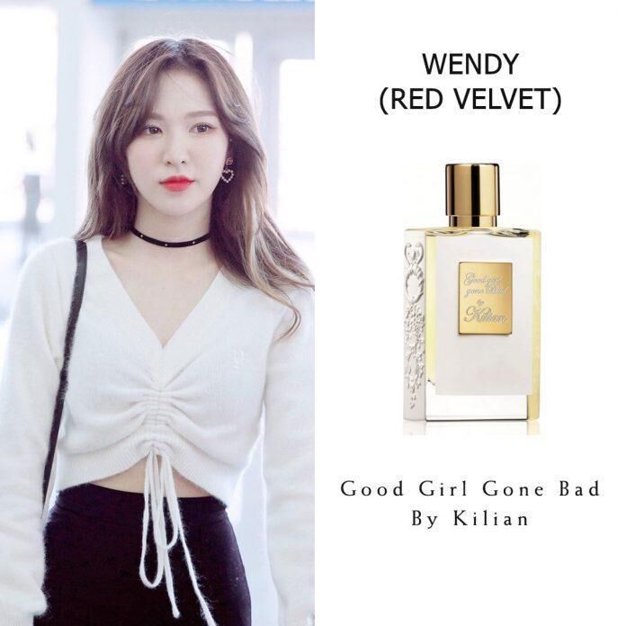 Hương nước hoa chiều lòng được cô nàng Wendy Red Velvet.