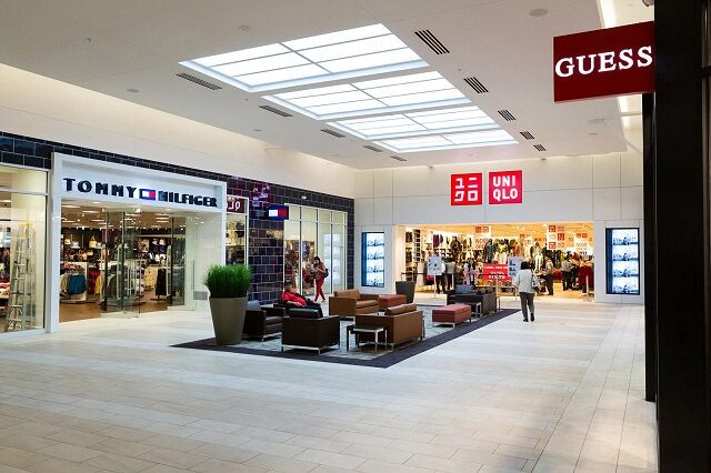 Không gian mua sắm rộng rãi, thoải mái tại Great Mall là một trong những ưu điểm nổi bật nhất.
