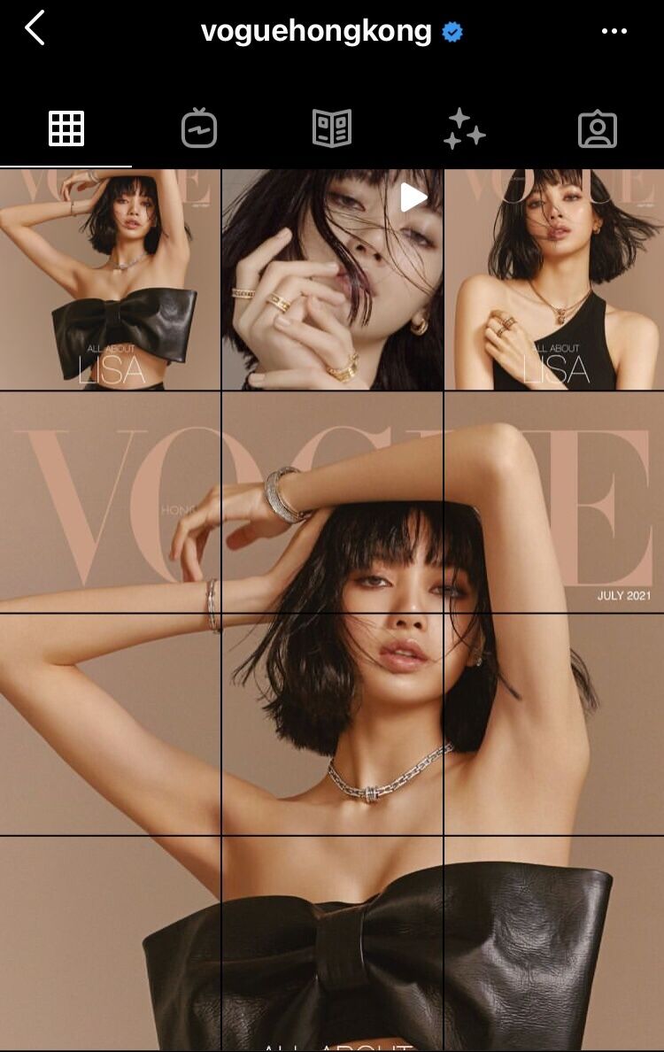 Lisa xuất hiện “nóng bỏng” trên bìa tạp chí Vogue Hồng Kông-9