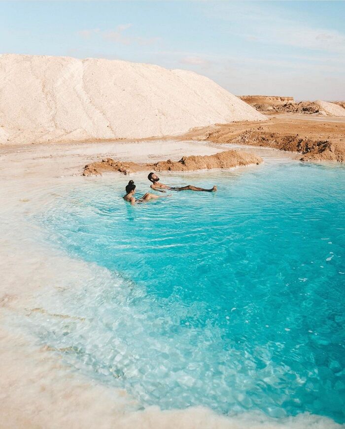 Cảnh tuyệt đẹp tại hồ muối Siwa Ai Cập-3