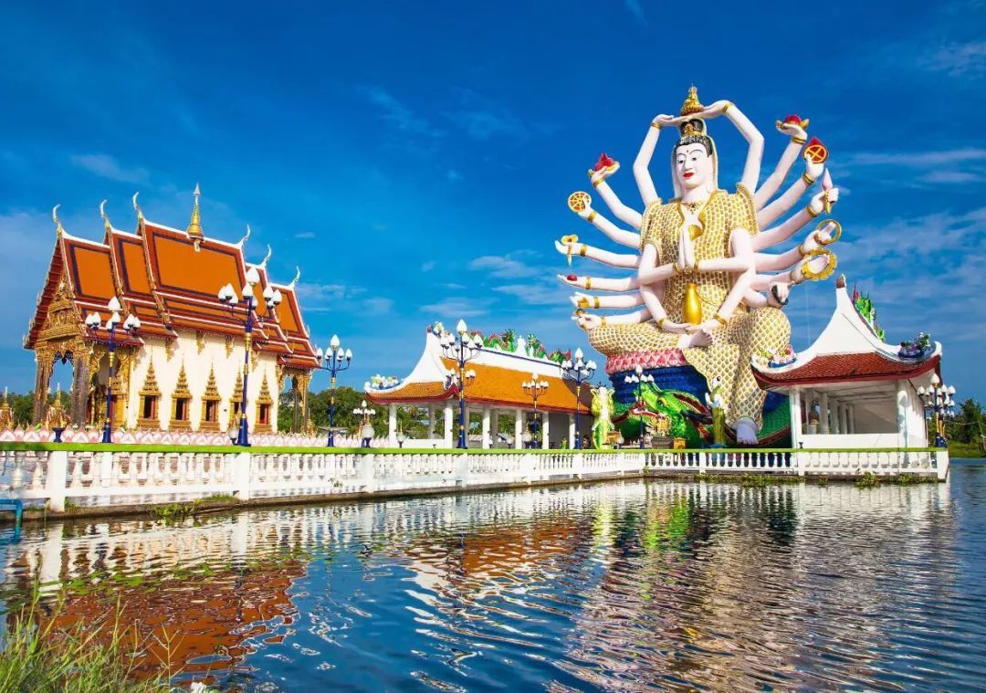 Wat Plai Laem, Koh Samui, Surat Thani, Thái Lan: