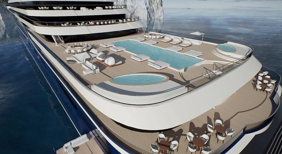 Chào bán căn hộ chục triệu USD trên siêu du thuyền lớn nhất thế giới-2