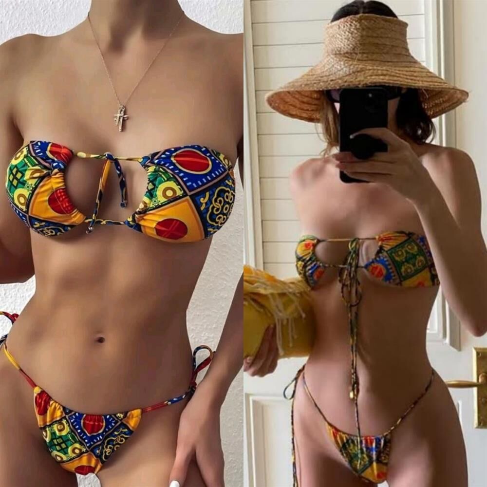 Hot trend mặc ngược áo bikini từ Kendall Jenner-2