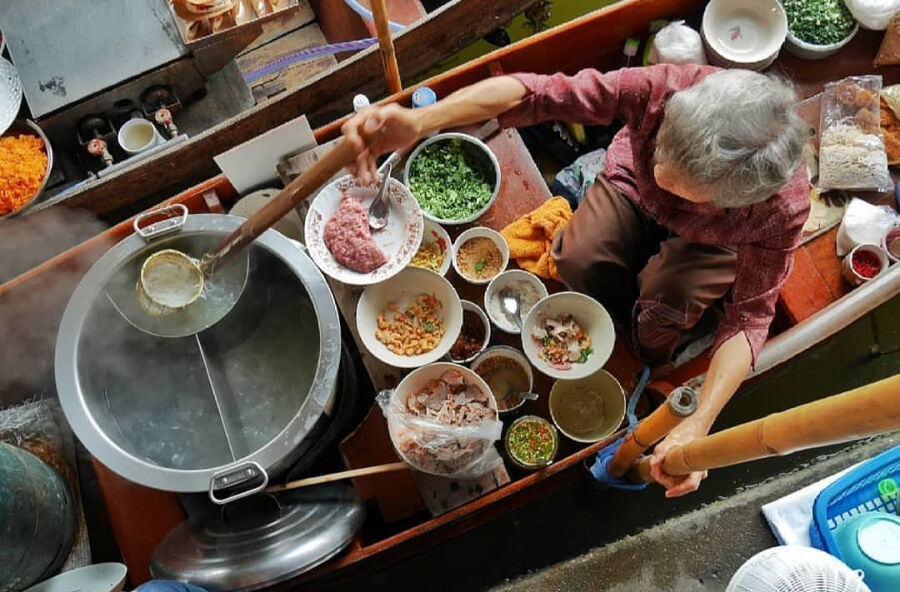 Chợ nổi Damnoen Saduak - Thiên đường mua sắm độc đáo nhất đất Thái-9