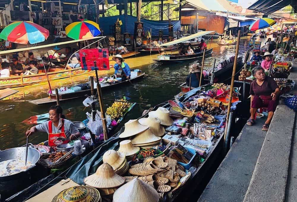 Chợ nổi Damnoen Saduak - Thiên đường mua sắm độc đáo nhất đất Thái-5