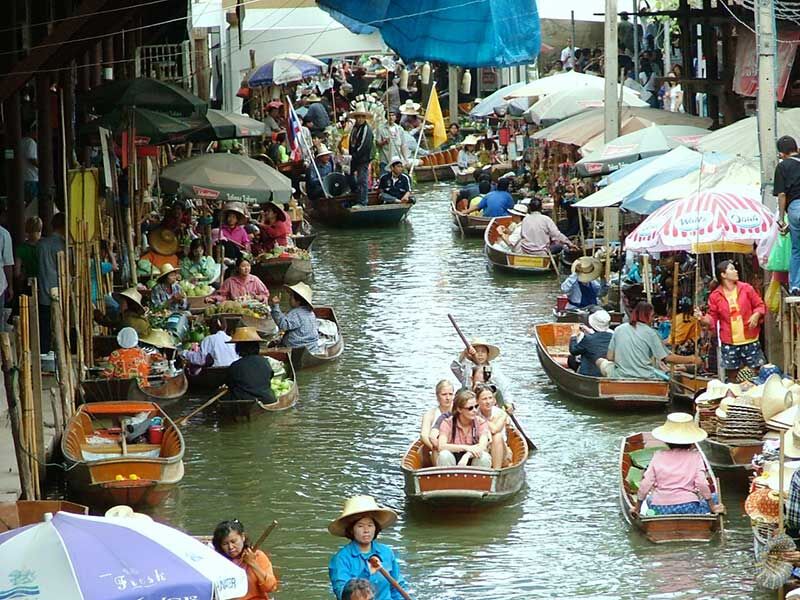 Chợ nổi Damnoen Saduak - Thiên đường mua sắm độc đáo nhất đất Thái-3